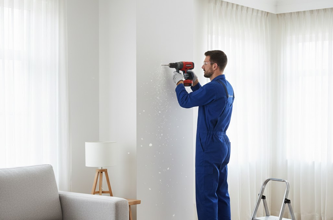 O que avaliar antes de furar paredes e tetos