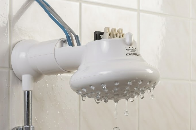 Chuveiro com pouca pressão de água