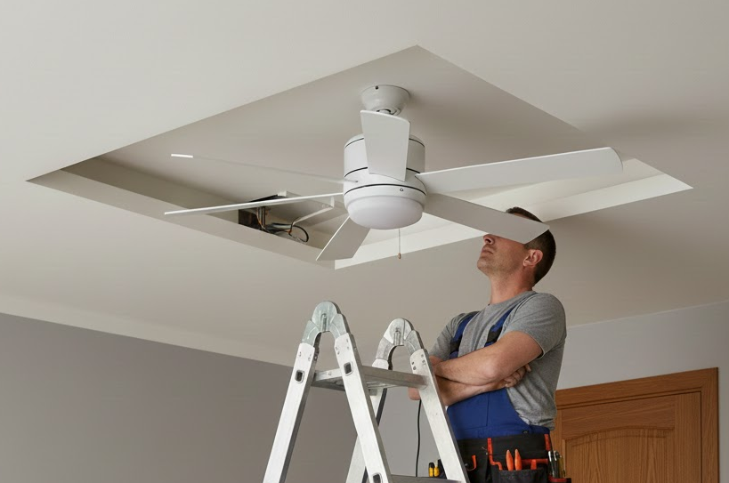 Instalação de ventilador de teto: o que avaliar antes de instalar