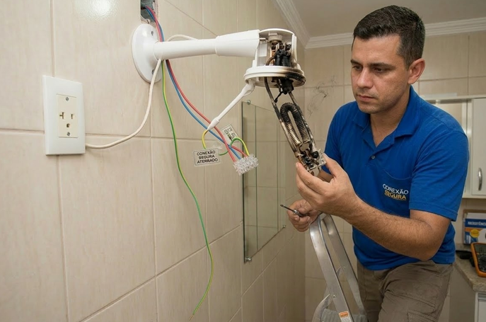 Resistência do chuveiro queimando com frequência